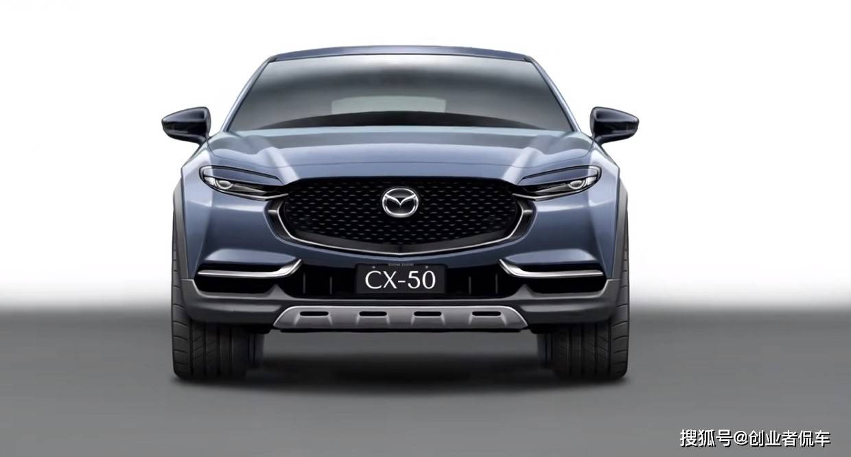 2022马自达将推全新suv cx-50,后驱平台,直列6缸发动机,性能强悍!
