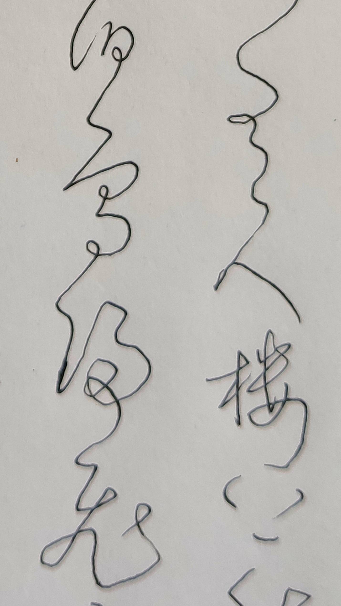 胡维平硬笔书法艺术欣赏