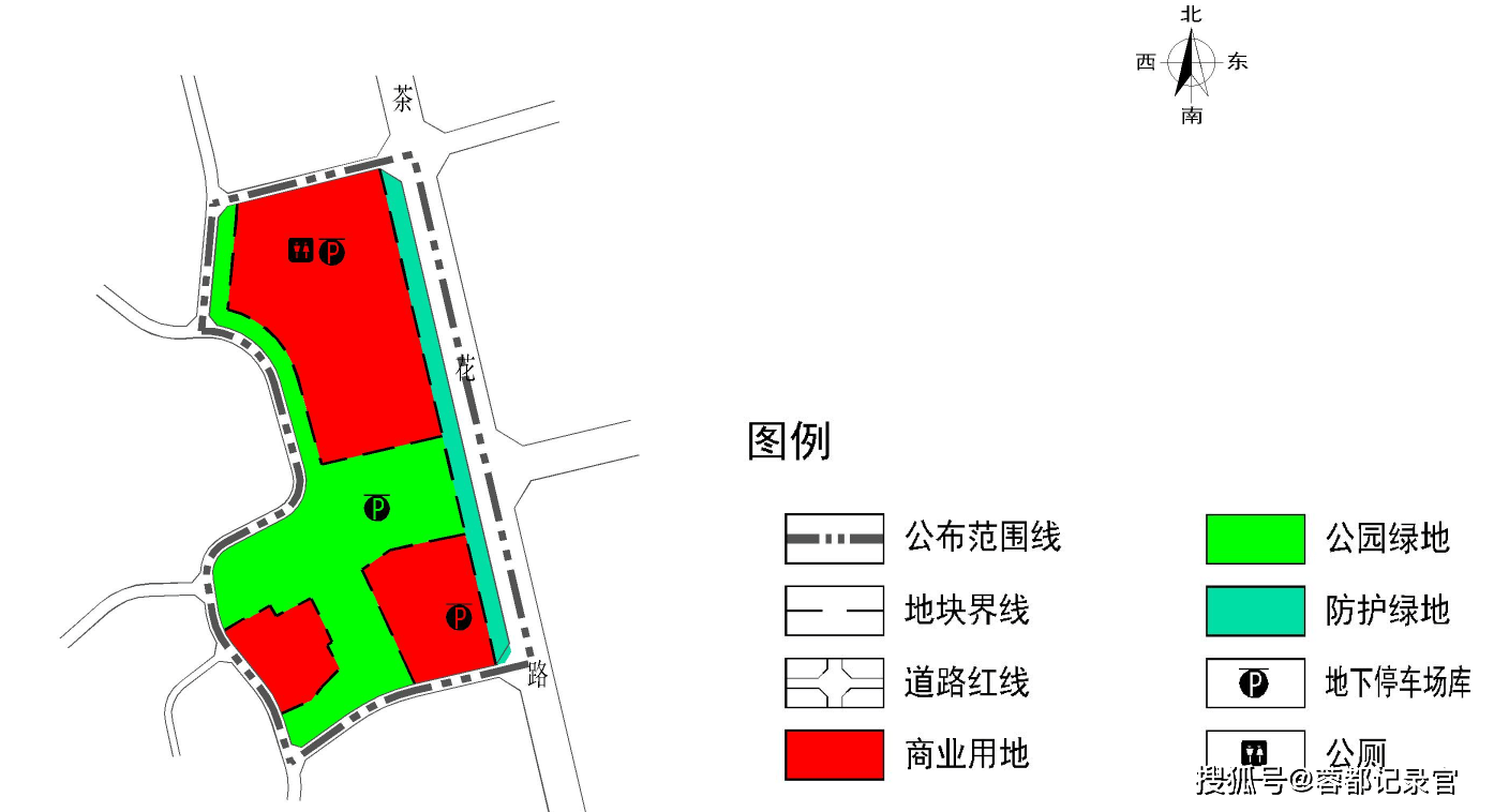 青白江区城厢古城片区控制性详细规划(第0.2版)公布图