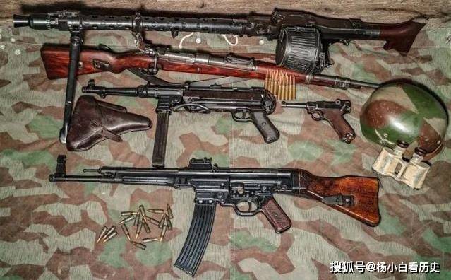 风暴突击stg44步枪,二战德军步兵神器,现代自动步枪的