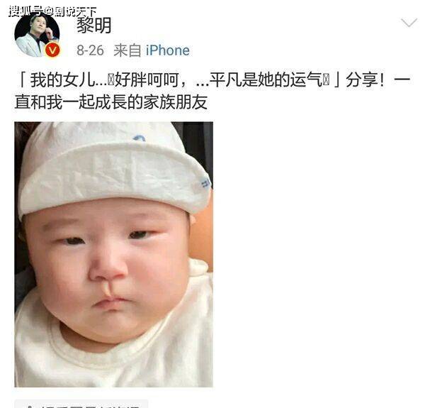 原创李佳航儿子正面照:吐舌奔跑撞脸二哈,网友凭肤色确认是亲生