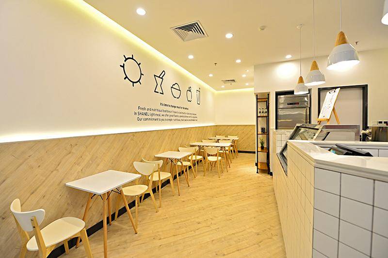 1.装修费用轻食店铺降低成本才能有效地提高利润.比如食材成本,包装