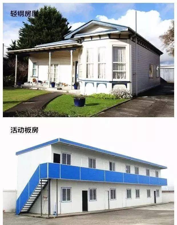 滁州鑫艺佳轻钢别墅与活动板房的比较