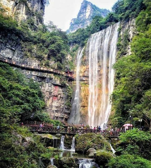 三峡大瀑布,长江三峡最美原生态峡谷,周末去旅行,附自驾攻略!