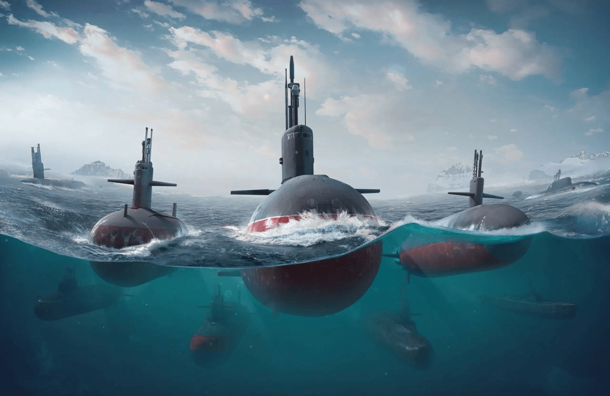 原创俄罗斯第五代概念潜艇,力主模块化隐身化,提出多年始终未能实现