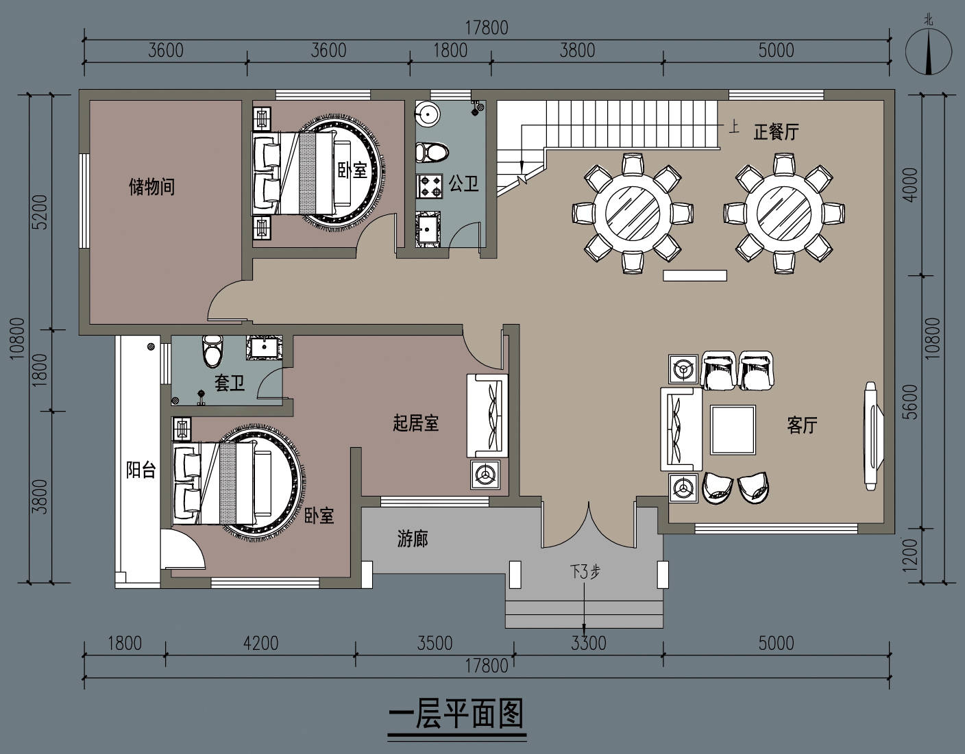 原创回农村建房,宅基地面宽18米进深10米左右,怎么设计比较好?