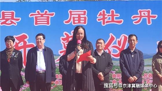 原创刘月好受邀出席曲阳县首届牡丹文化节开幕式