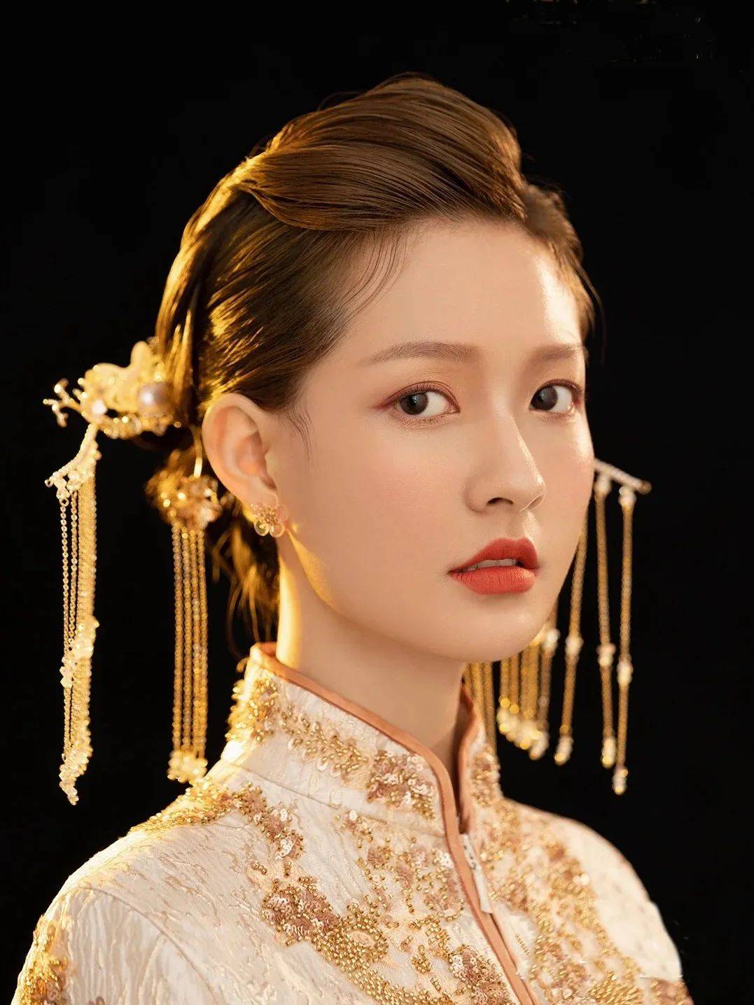 2021新中式新娘造型,美得恰到好处!