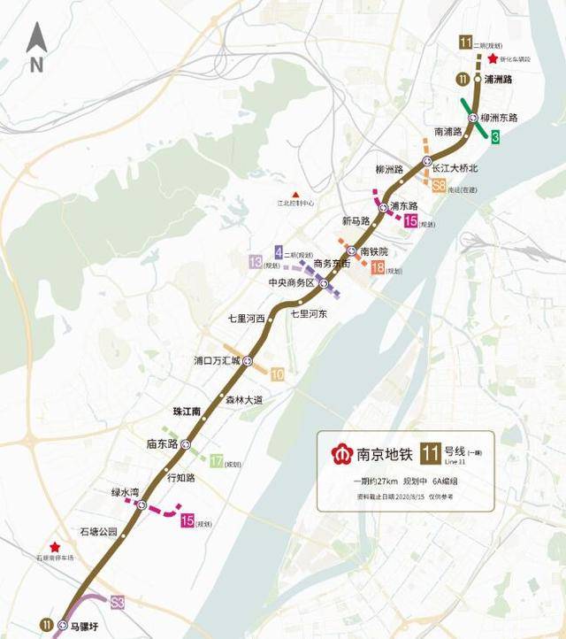 南京计划建一条新地铁线长约267公里设20站总投资23438亿