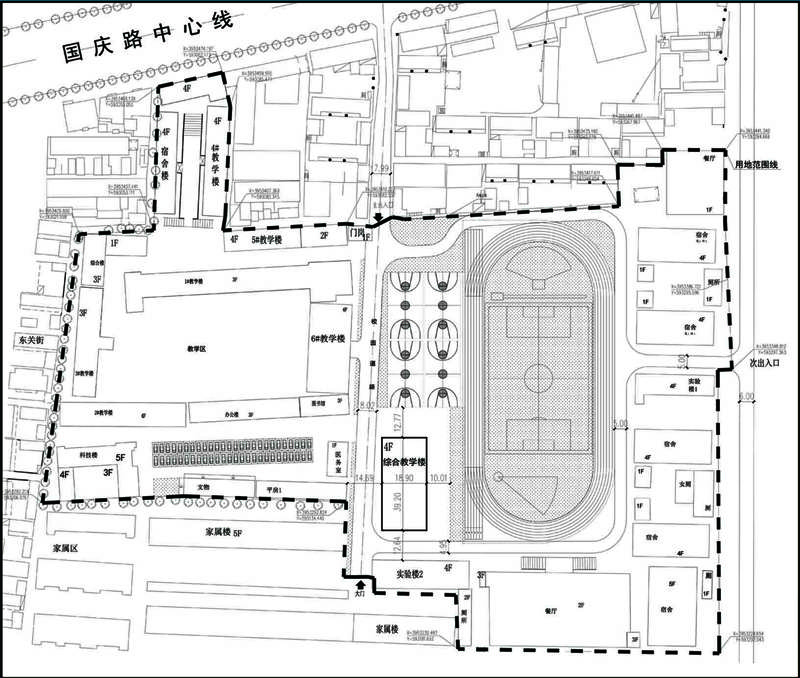 濮阳县第三中学综合教学楼建设项目批前公示