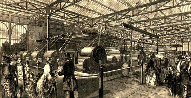 1850年,英国大约有26万台纺织机械,远远超过所有其他国家的总和.
