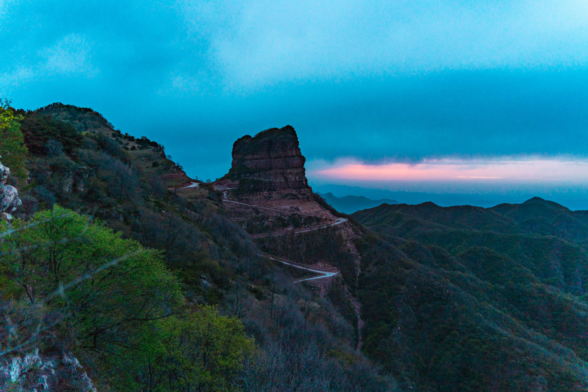 原创"数"说周公山,2条上山路,3个传说8道风景