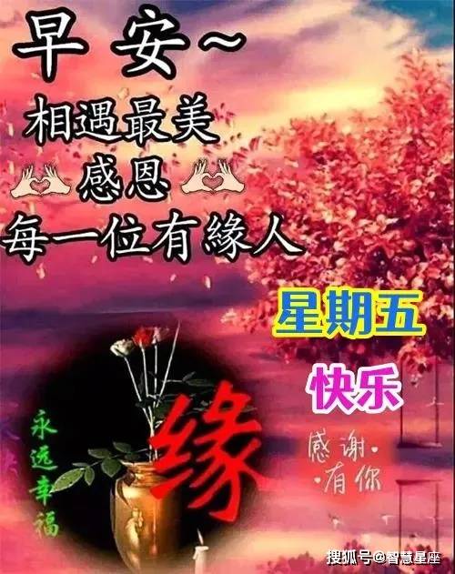 5月7日星期五早上好图片大全,周五早晨朋友圈美图问候语