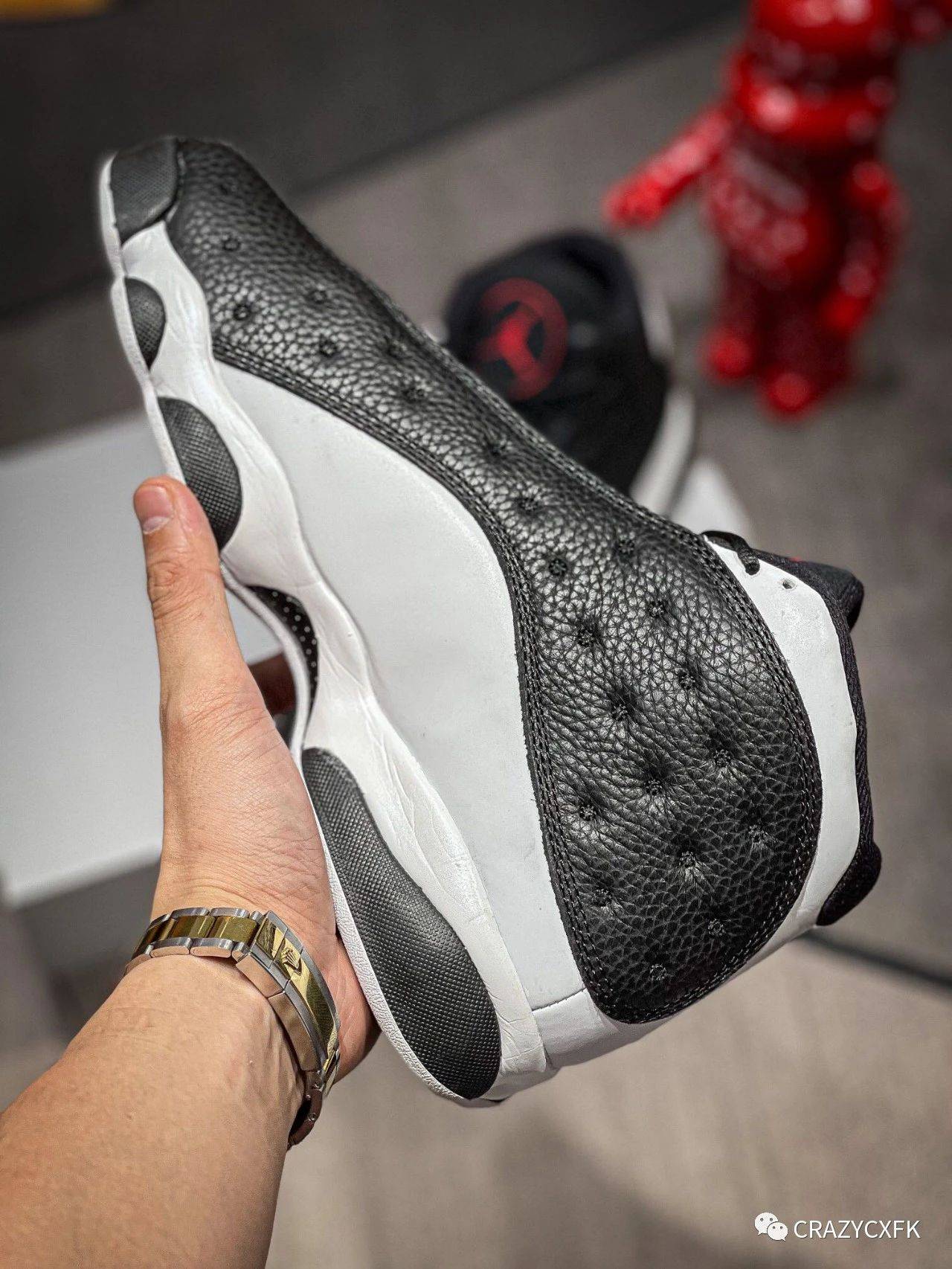 aj13 乔丹 反转熊猫 爱与尊重 air jordan 13 reverse he got game