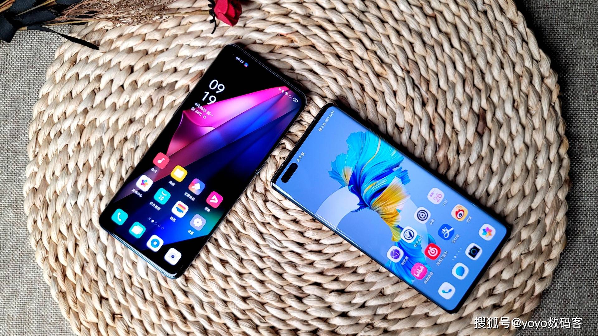 (oppo find x3 pro与华为mate 40 pro屏幕对比)