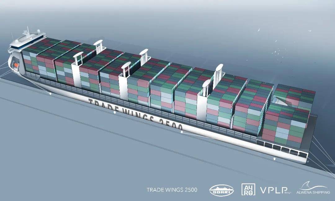 可升级为氨燃料动力低碳绿色船舶的上海设计2500箱集装箱船获法国bv