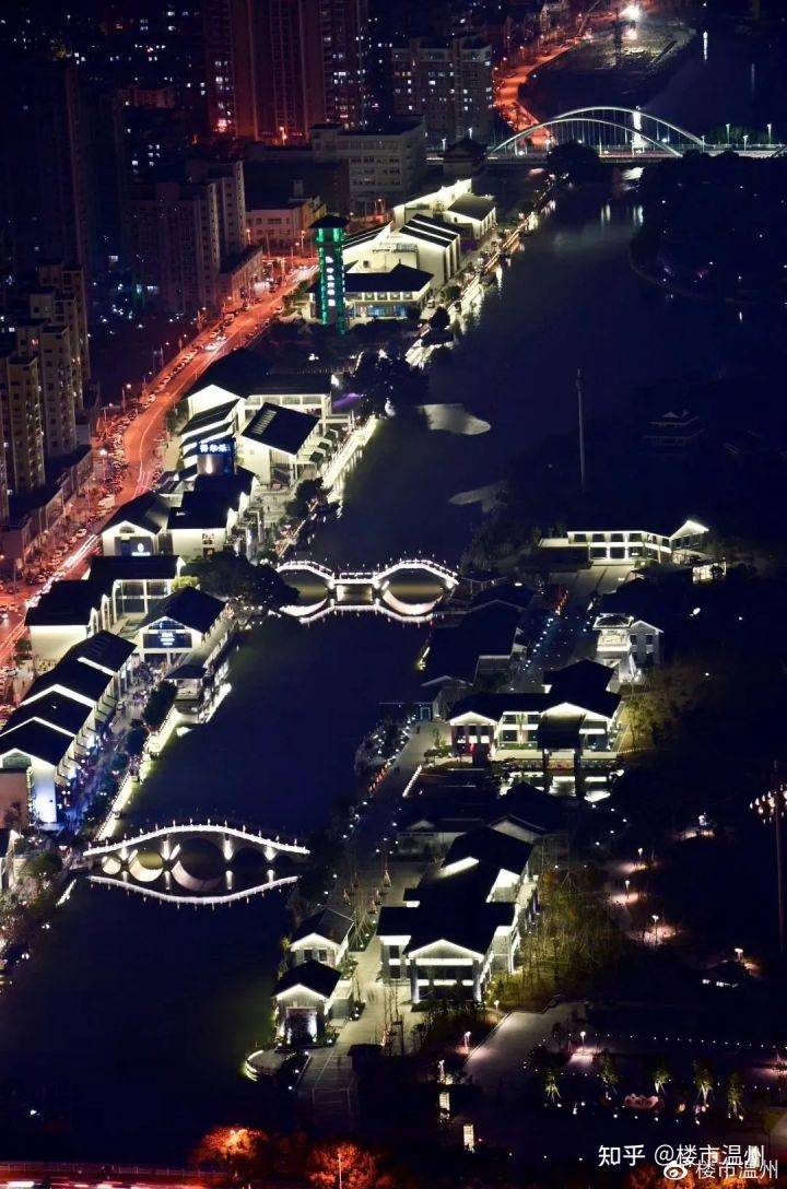 印象南塘夜景.来源:温州发布
