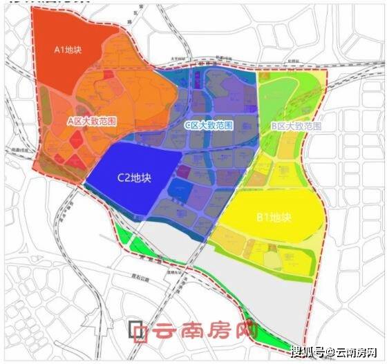 凉亭片区规划范围