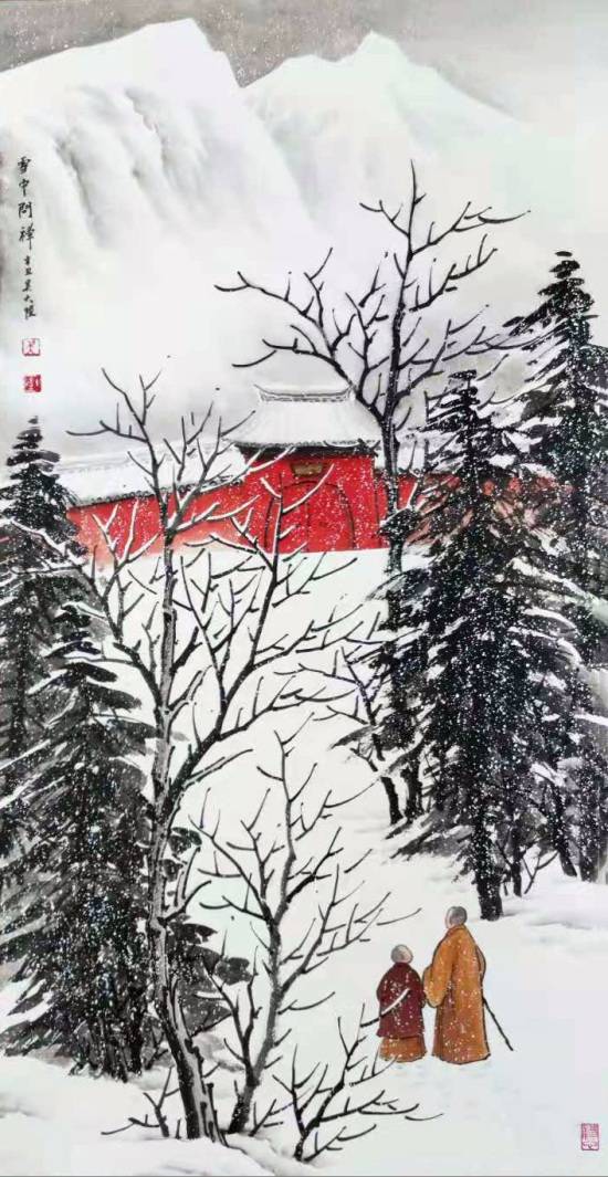 (展讯)雪遇禅心——著名画家吴大恺艺术沙龙活动将于5