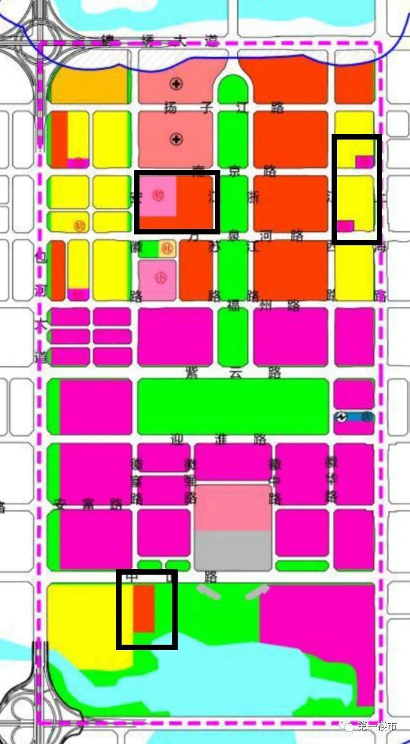 滨湖省府规划重大调整!3976亩住宅地,中轴爆出大量商服地!