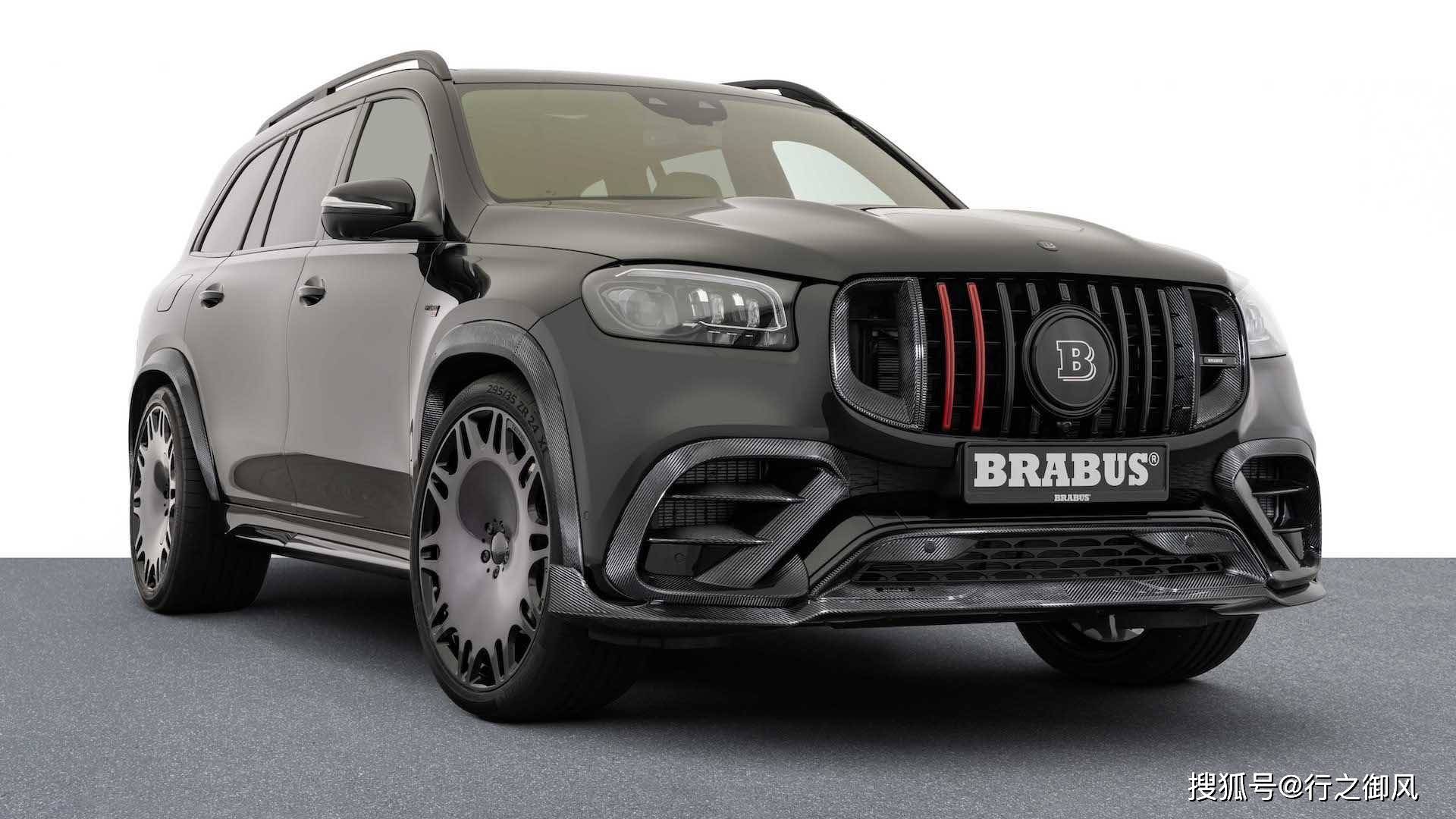 龙兄虎弟:brabus版梅赛德斯 amg gls 63