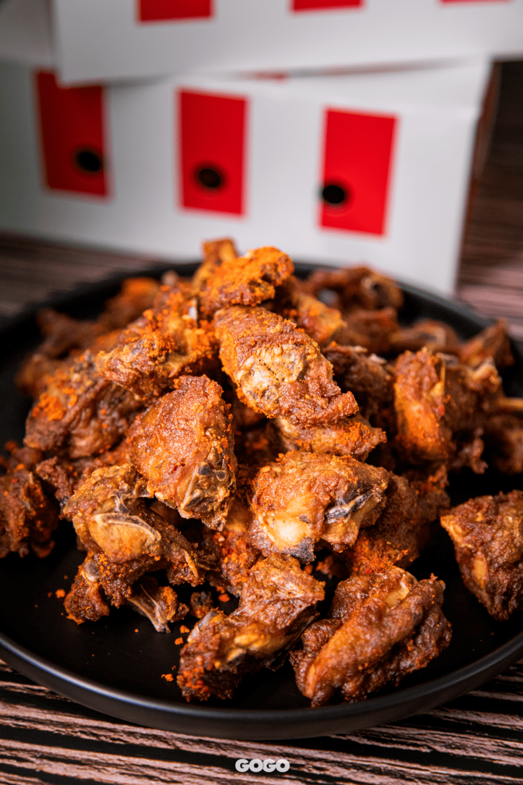 的鸡架,经典中式风味腌制秘制飘香炸鸡架/川香麻辣炸鸡架小手指点一点