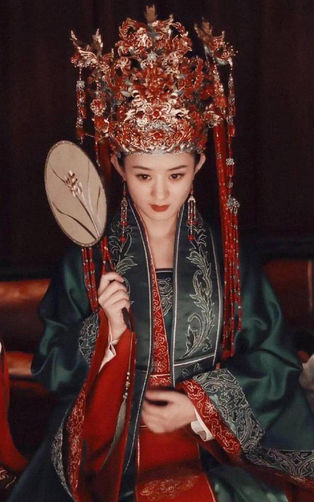 十里红妆 凤冠霞帔,古装女演员大婚造型,谁的造型惊艳