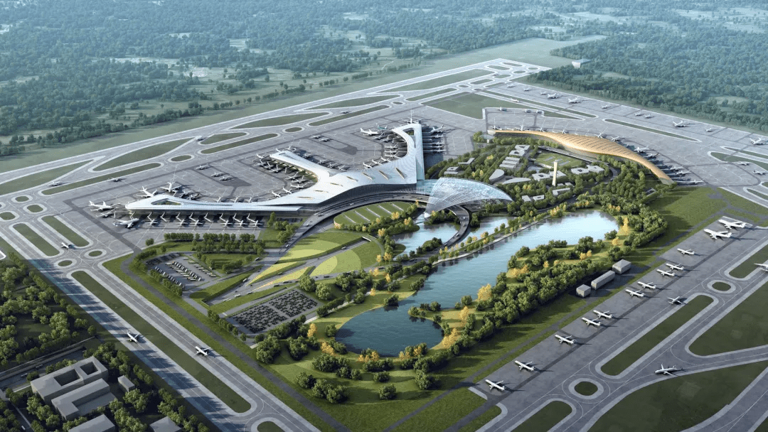 效率对话未来新合肥新桥国际机场t2航站楼设计思考