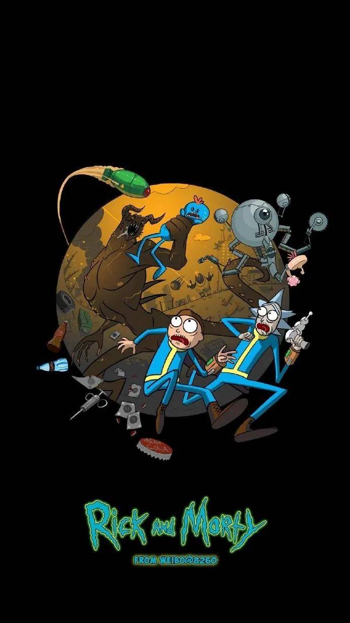 壁纸rickandmorty