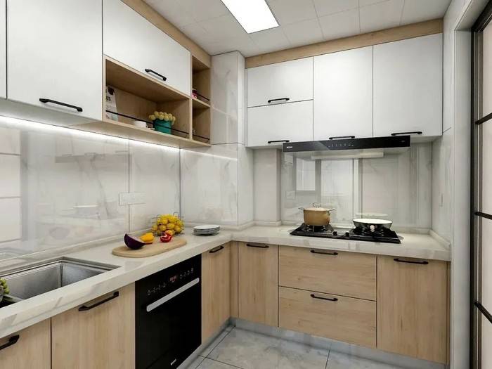 怎么把4平米小厨房装修出12平米的效果?这14个案例来帮助你