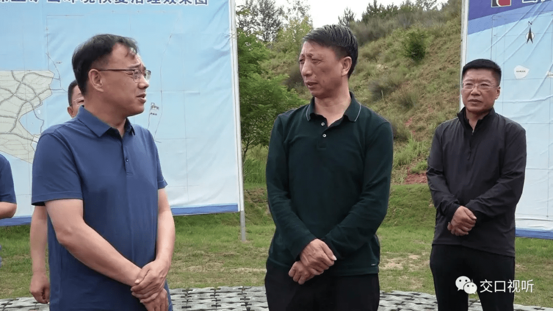 交口:刘惠民在双池,回龙检查安全生产工作