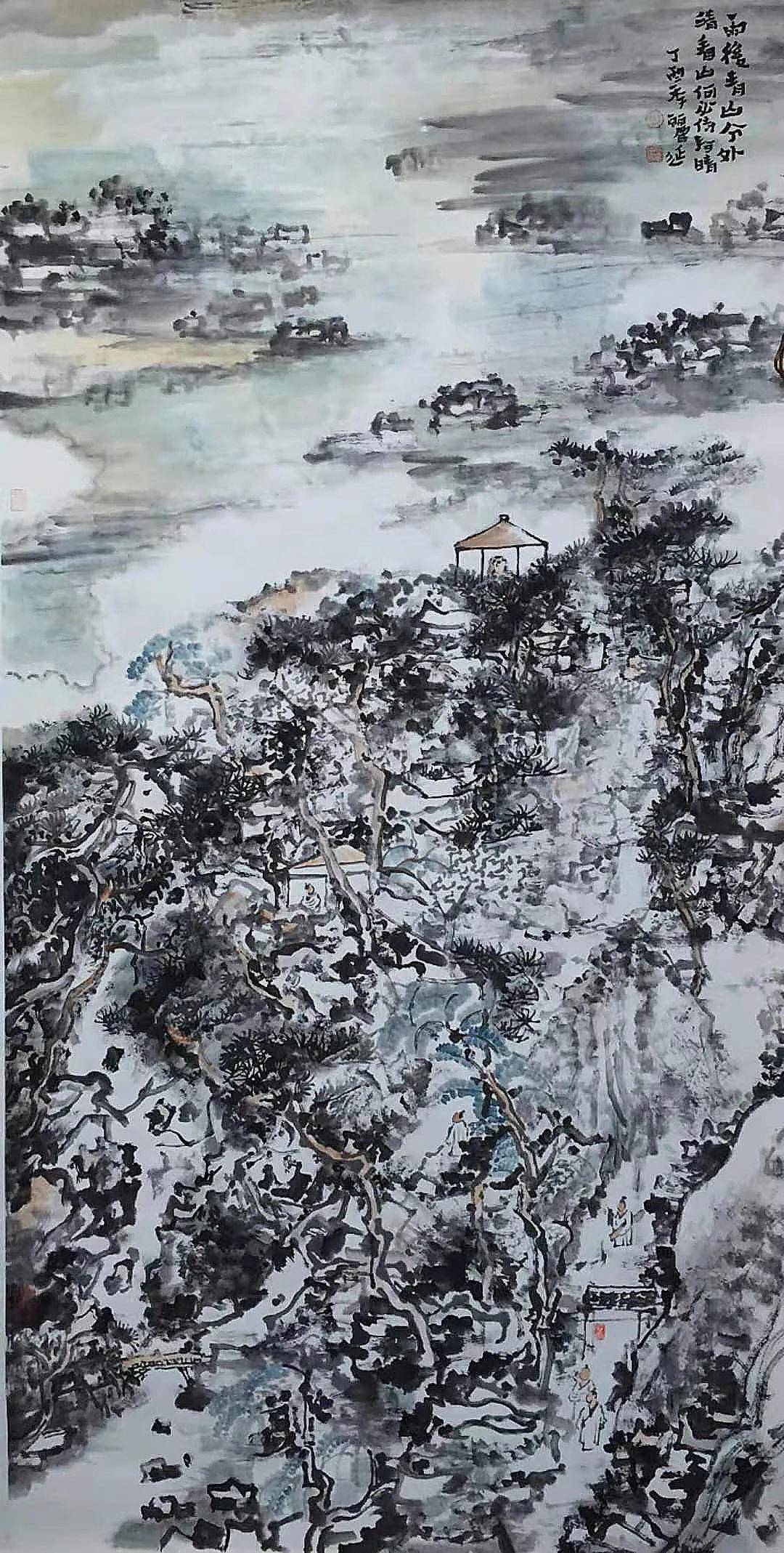 女画家徐丽延艺术风采