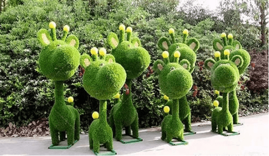 仿真绿雕定制|仿真绿雕设计|仿真绿雕打造公园主题特色!