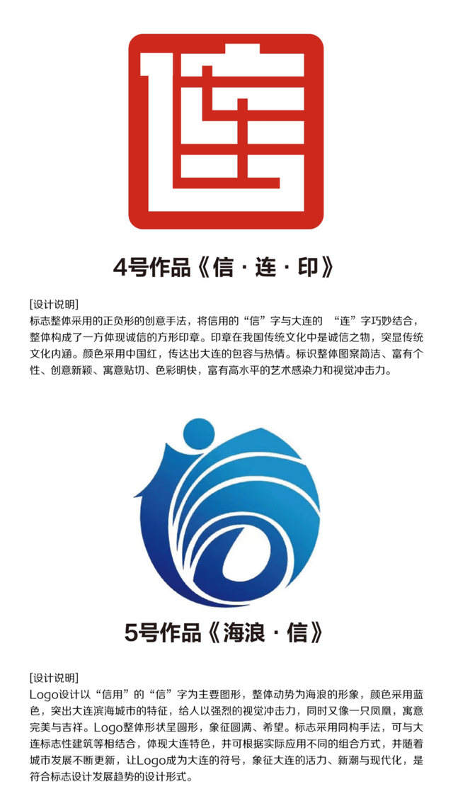 "信用大连"logo征集活动揭晓