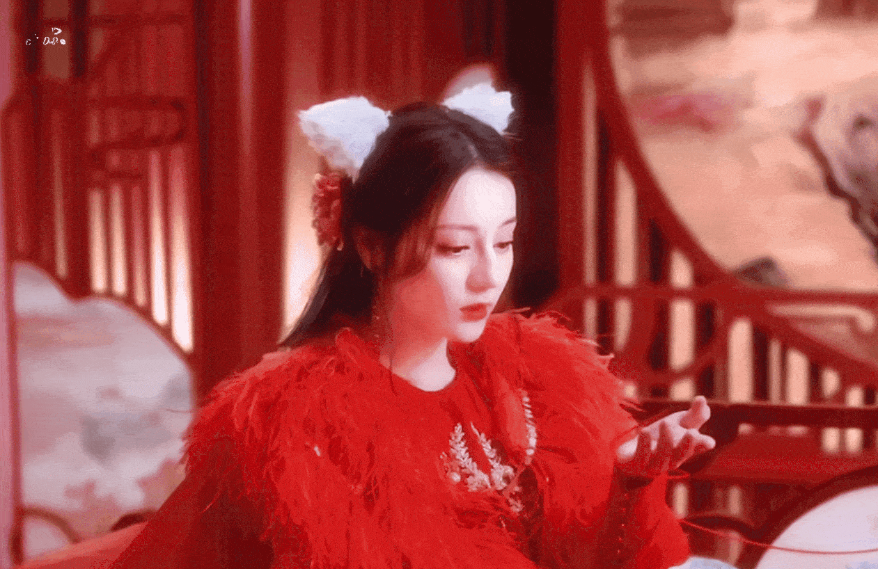 原创迪丽热巴的红衣古装造型白凤九烈如歌狐妖小红娘都好美啊