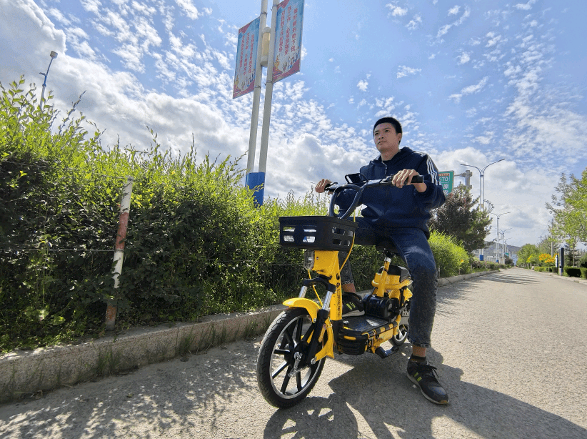 松果电单车在山区县城
