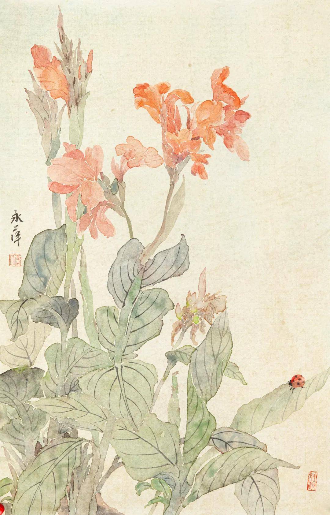 画苑撷英 | 当代实力派没骨花鸟画家——李泳苹