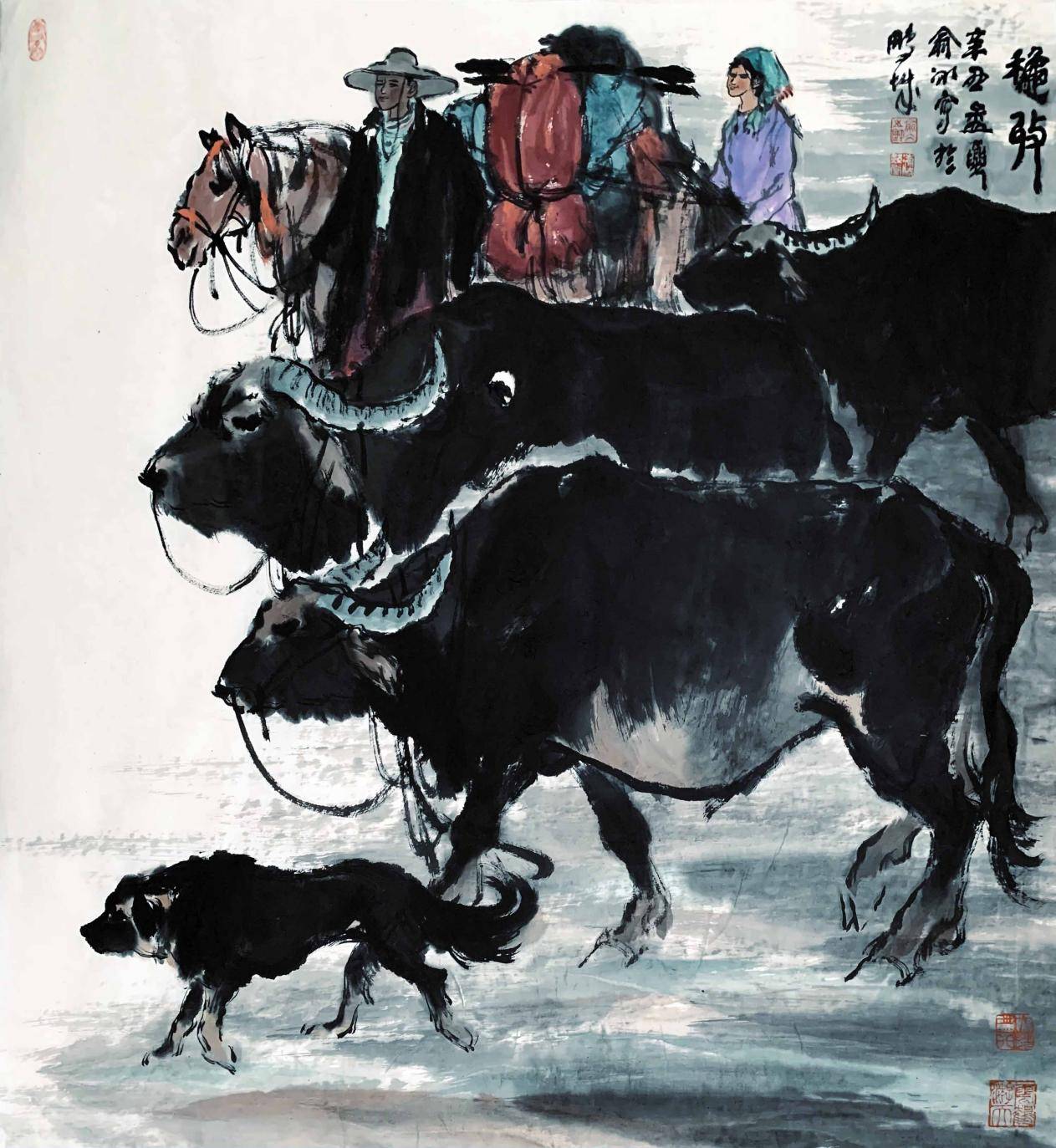 艺术有约·当代名家——俞冰国画作品欣赏_赏析