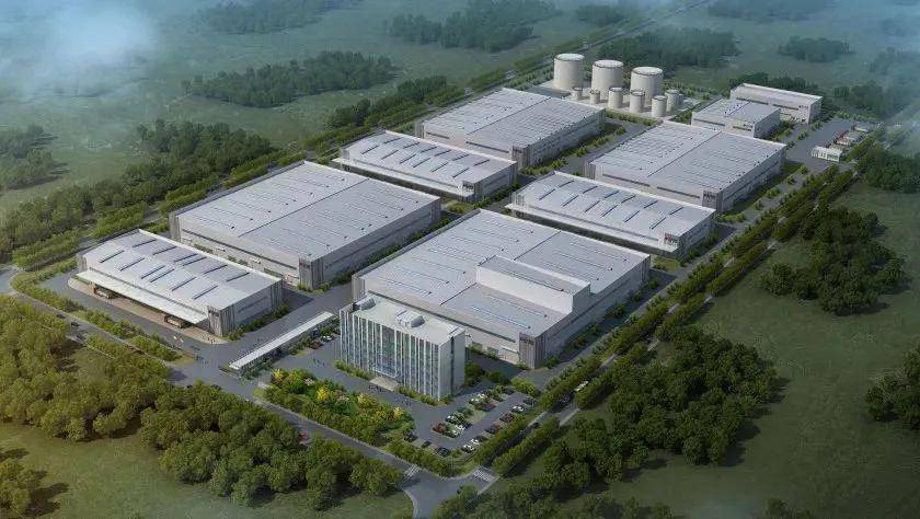 亚士滁州工厂鸟瞰图