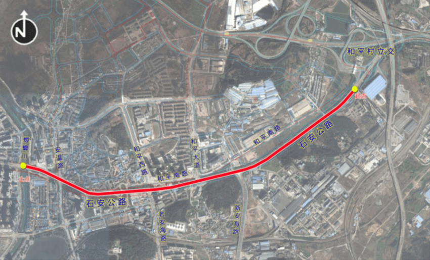 双向8车道石安公路安宁入城段改造项目最新效果图曝光