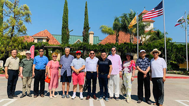 美中企业家精英共谋发展实地考察美国新兴城市murrieta和temecula