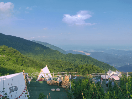 仲夏狂欢夜,九皇山景区首届云上星空露营季震撼来袭