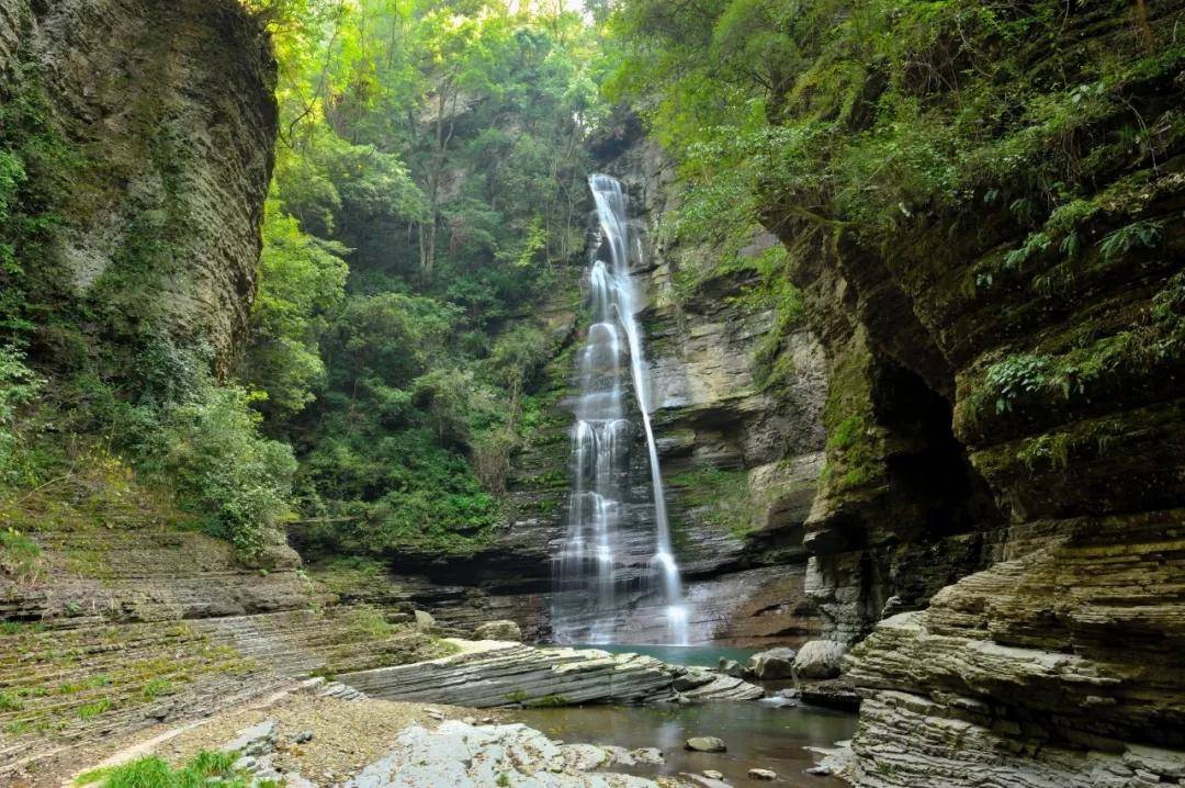 夏日避暑攻略 四川广元鼓城山-七里峡景区