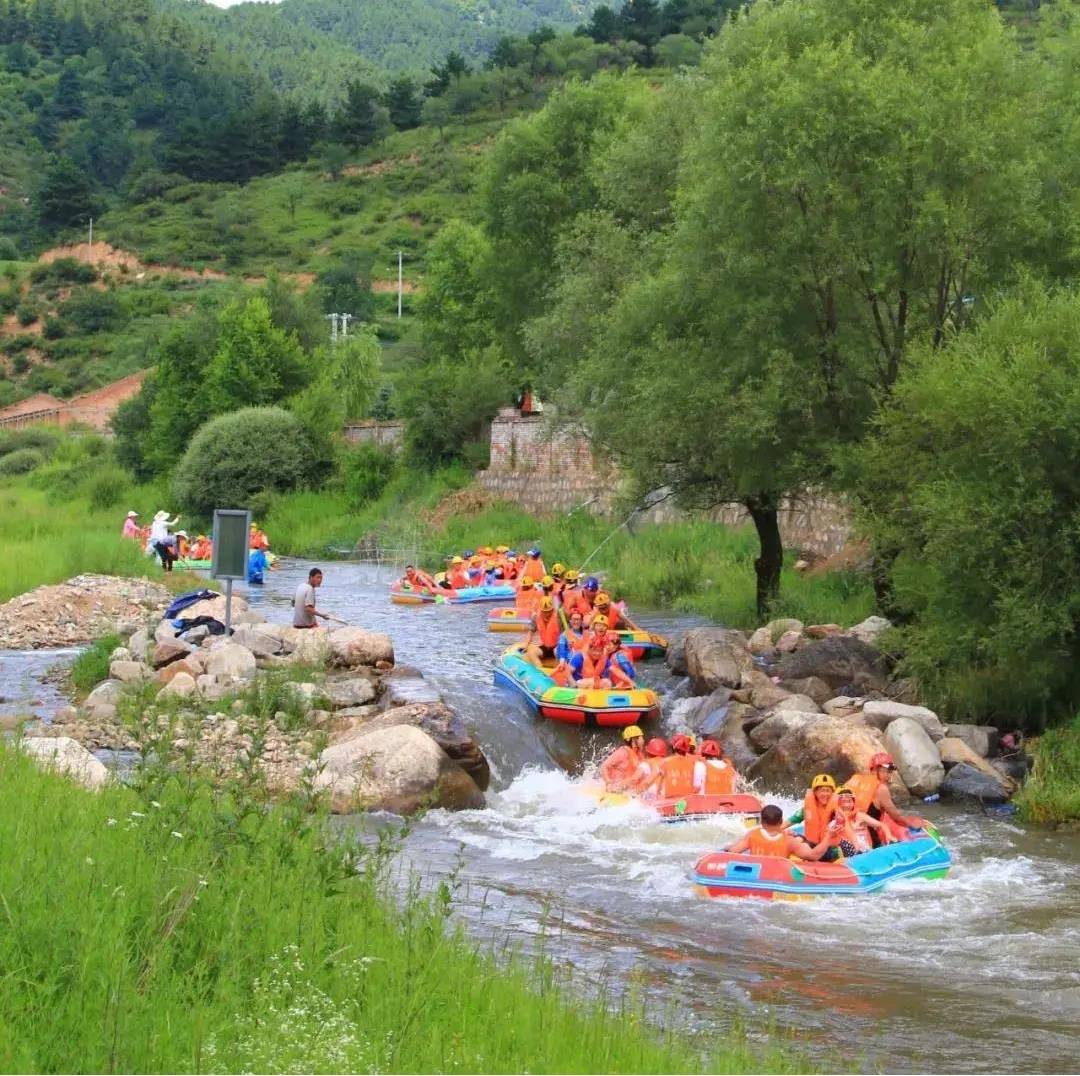 夏日人气王——庞泉沟峡谷漂流(华北第一漂)今夏漂流正当时