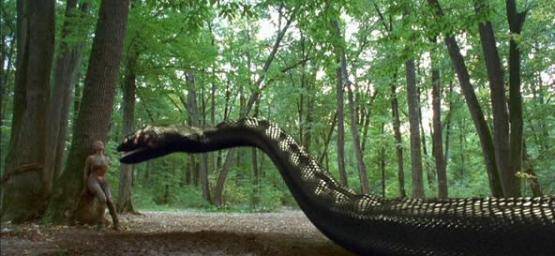 原创史前最大蟒蛇泰坦巨蟒身长可达15米重1吨