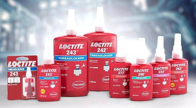 loctite222螺纹锁固剂(乐泰222胶水)低强度,触变性粘度适用于大多数