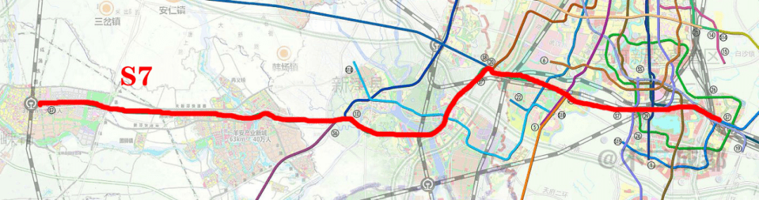 s8(新津-安仁-大邑) 成都市域铁路s8线,该线路连接鹅鹅山,新津火车站