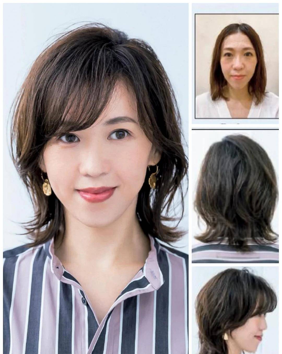 50岁女人如何选择发型?记住这3个减龄秘诀,长发短发都