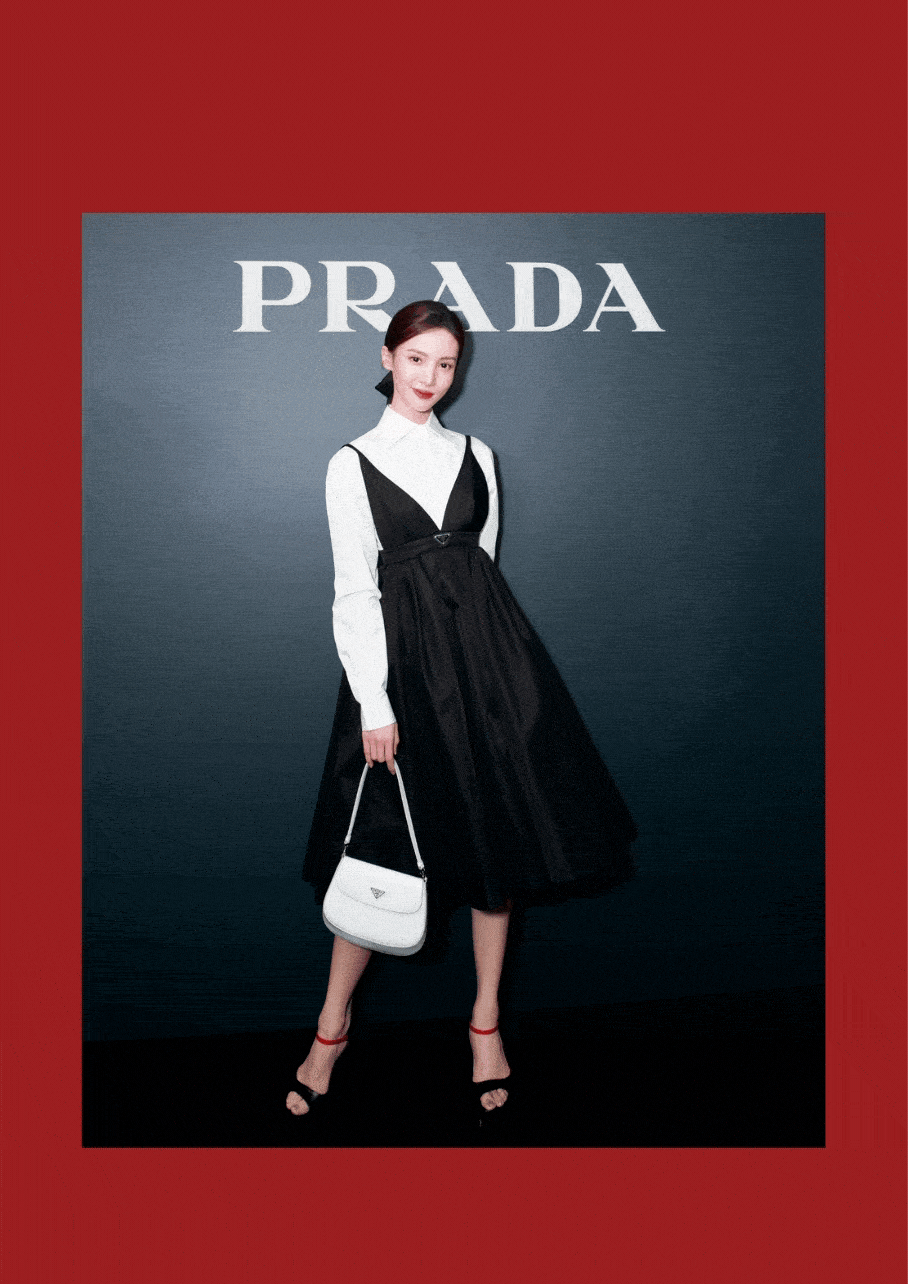 金晨把prada穿得也太干净了吧?「本周谁会穿」_系列