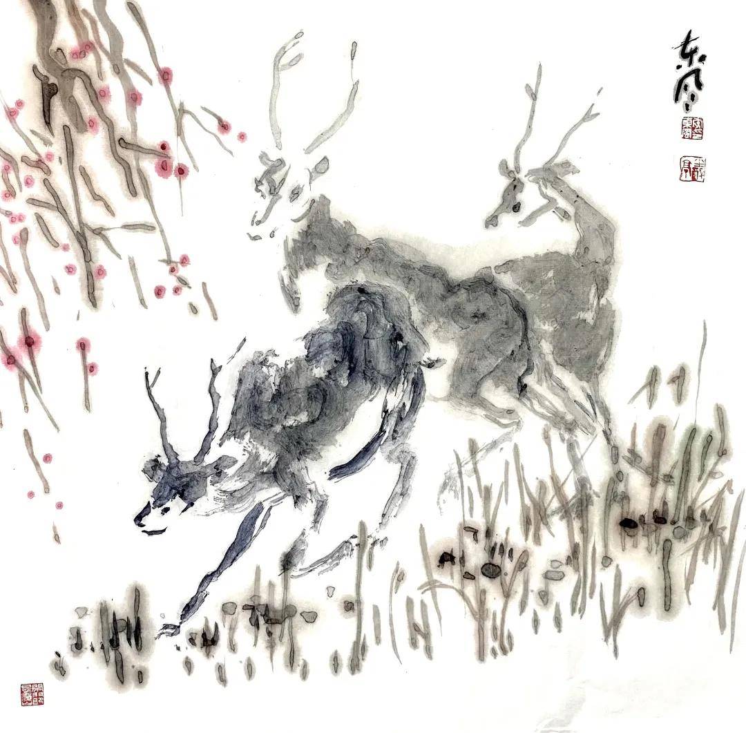 李东风写意画欣赏